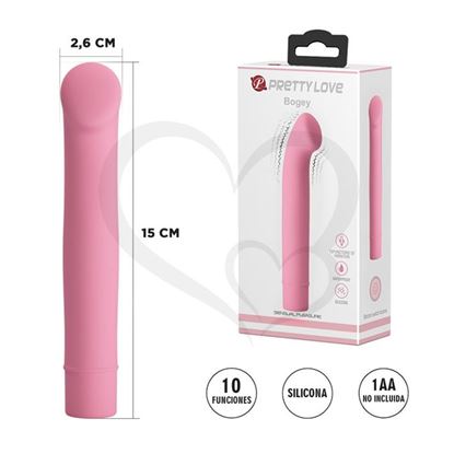 Vibrador estimulador de punto G con 10 velocidades diferentes